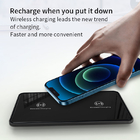 QI 15w 2 In 1 Fast Charging Wireless Charger Duo Pad For  S21
