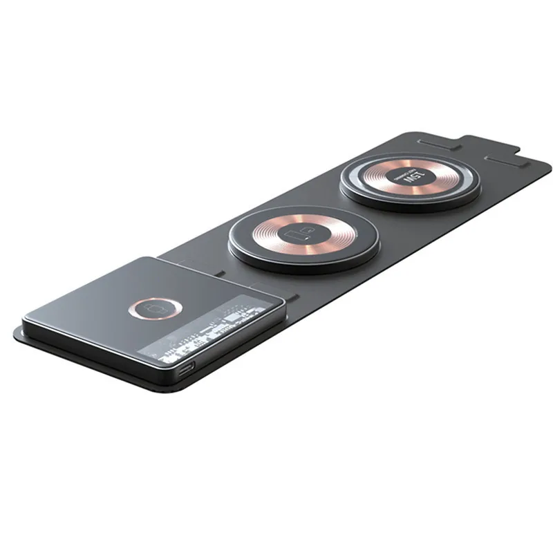 3-in-1 magnetic wireless charger
