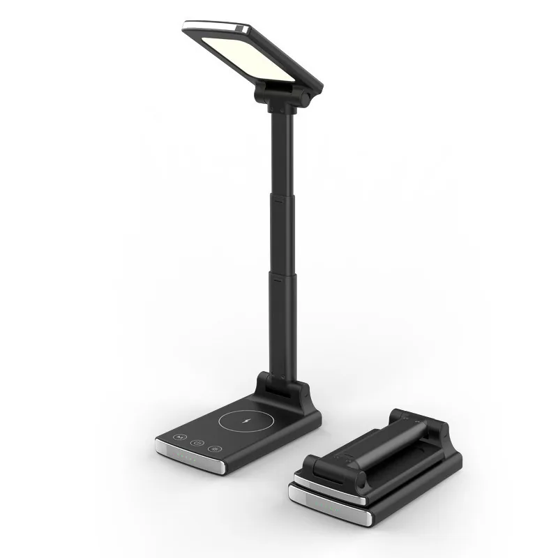 Dark grey multi-function wireless charging station