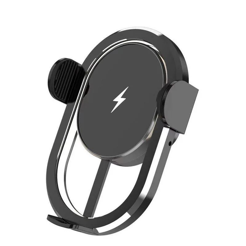 Dark grey car mount wireless charger
