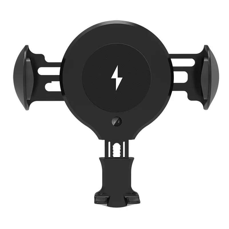 Black car mount wireless charger