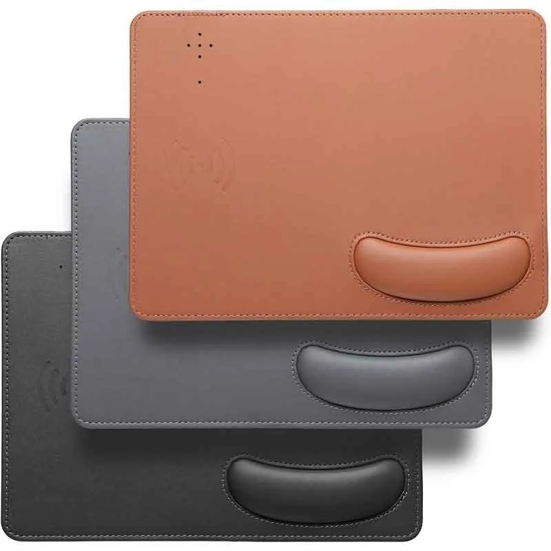 Mouse pad wireless charger
