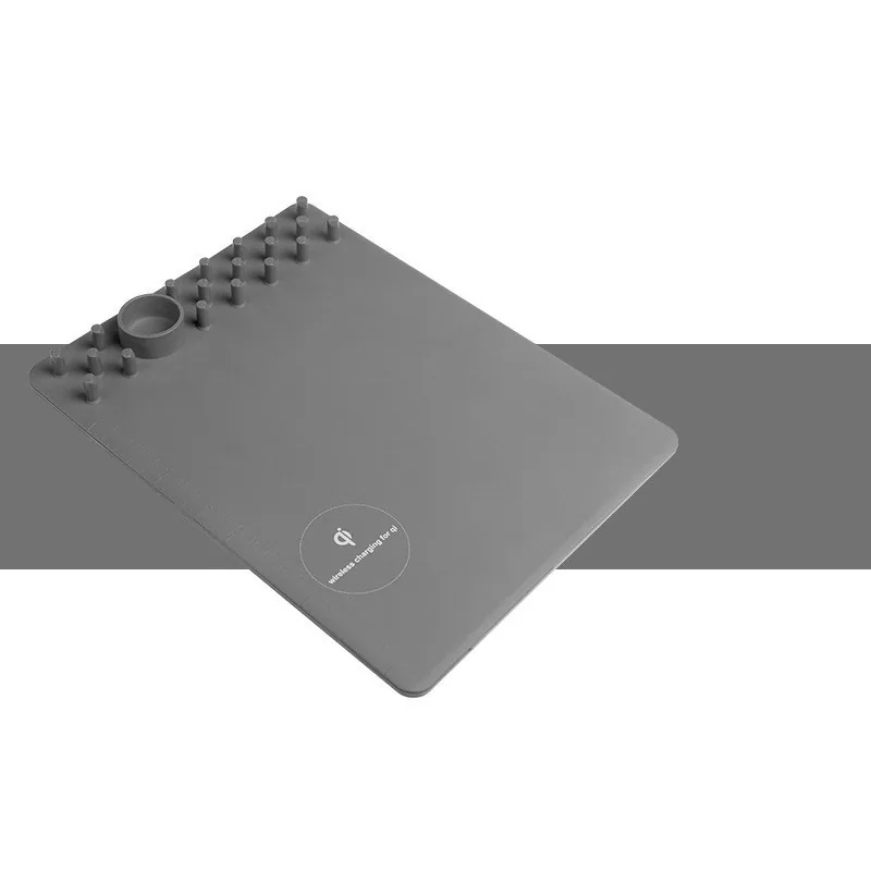 Multi-function wireless charging station