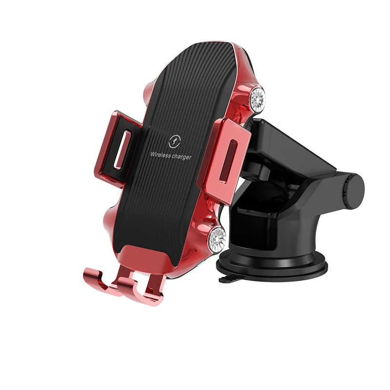 Black car mount wireless charger