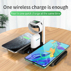 6in1 Multi Function Pen Holder Wireless Charger Fast Charging For Apple