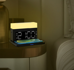 5 In 1 Digital Desk Lamp Night Light Alarm Clock Wireless Charge Wireless Phone Charge