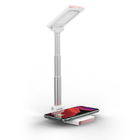 Foldable 15W Fast Charging Table Lamp Wireless Charger With Led Light Lamp