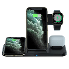 Dual 15W Custom Wireless Charger 4 In 1 Compatible Multiple Devices