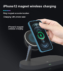 3 In 1 15W Folding Wireless Charger Double Coil Atmosphere Lamp