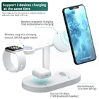 Portable Fast Wireless Charger Station Three In One Charging Stand