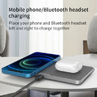 Dual 15W Fast Wireless Charging Pad For Samsung Galaxy S20 S21