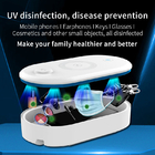 OEM ODM UV Light Sanitizer 15W Wireless Charger For Smartphone