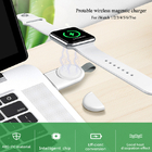 QC3.0 Usb Magnetic Wireless Charger Light Weight 205KHZ Plastic Electroplating
