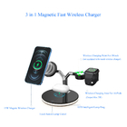 Integrated 15w Wireless Cell Phone Charger Fast 3 In 1 Universal