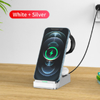 3 In 1 Desktop Wireless Charger 15W Fast Charging For Apple Watch Headset