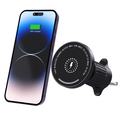 New Arrival Magnet Magnetic Car Charger Wireless Phone Holder Magnet Magnetic 15W Fast Car Wireless Charger For phone