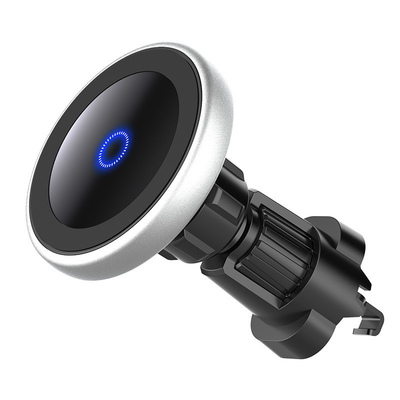 Magnetic Car Mount Wireless Charger 15 Watt 7.5W Compatible With MagSafe