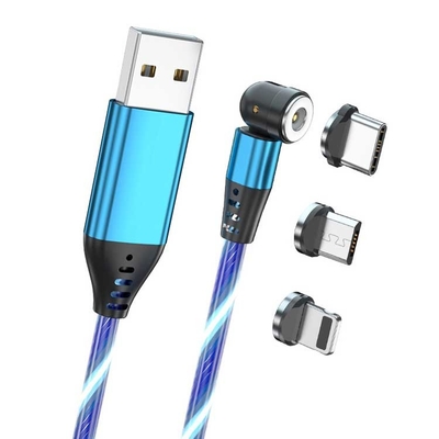 Length 3.5Ft 1.15m Fast Charging USB Cables 540 Degree Free Rotate