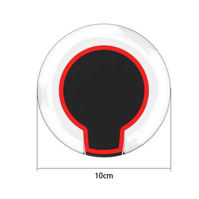 5W Qi Standard PMMA Crystal Wireless Charger Gift With LED Light
