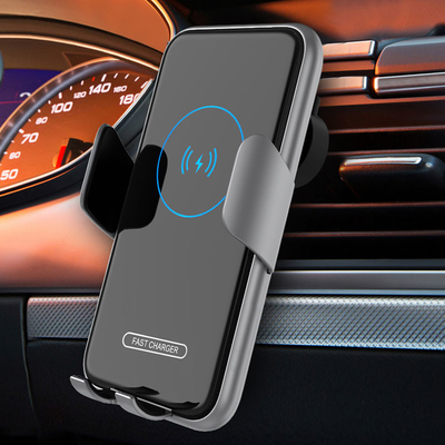 15W Qi Automatic Clamping Smart Sensor Car Wireless Charger Mount for 