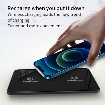 QI 15w 2 In 1 Fast Charging Wireless Charger Duo Pad For Samsung S21