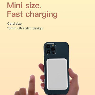 5000mah Personalised Power Bank Built In Magnetic for iPhone 12