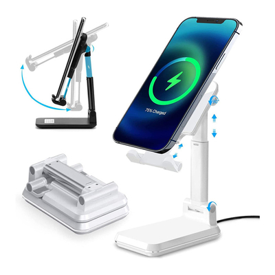 QI 10W Adjustable Wireless Charger 2 in 1 Dual Wireless Charger